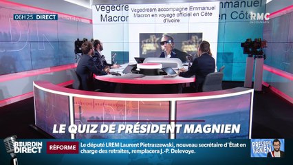 Comment s'appelle le nouveau secrétaire d'État en charge des retraites ?... Relevez le quiz du Président Magnien ! - 18/12