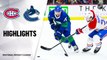 NHL Highlights | Canadiens  @ Canucks 12/17/19