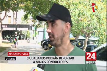 Ciudadanos podrán reportar infracciones de tránsito con aplicativo móvil