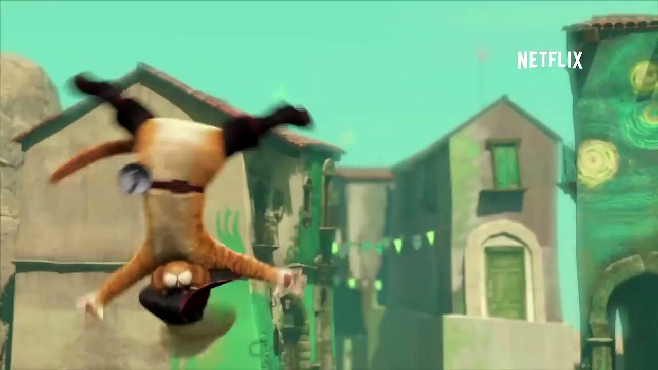 As Aventuras do Gato de Botas - Trailer - Netflix [HD]