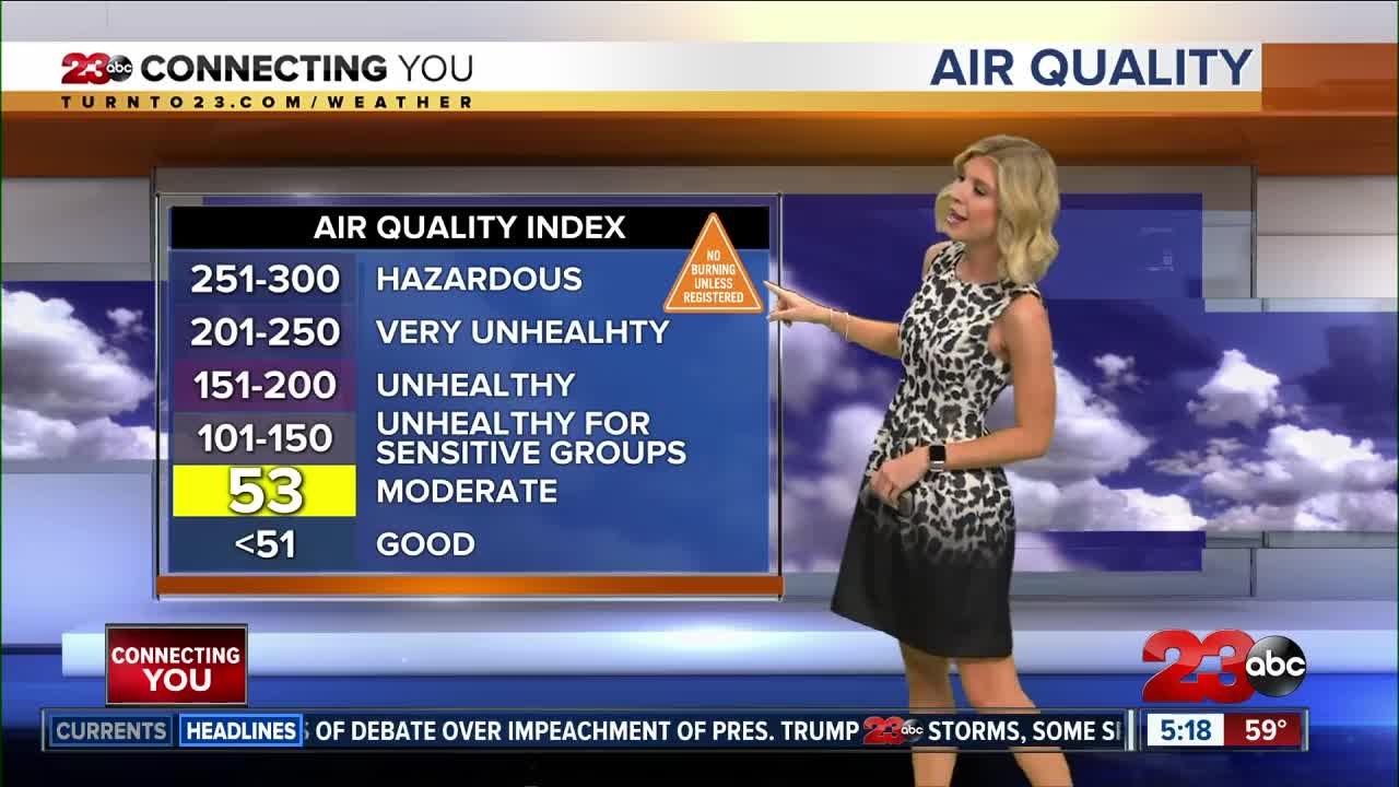 Blustery winds impacted the Kern County mountai...