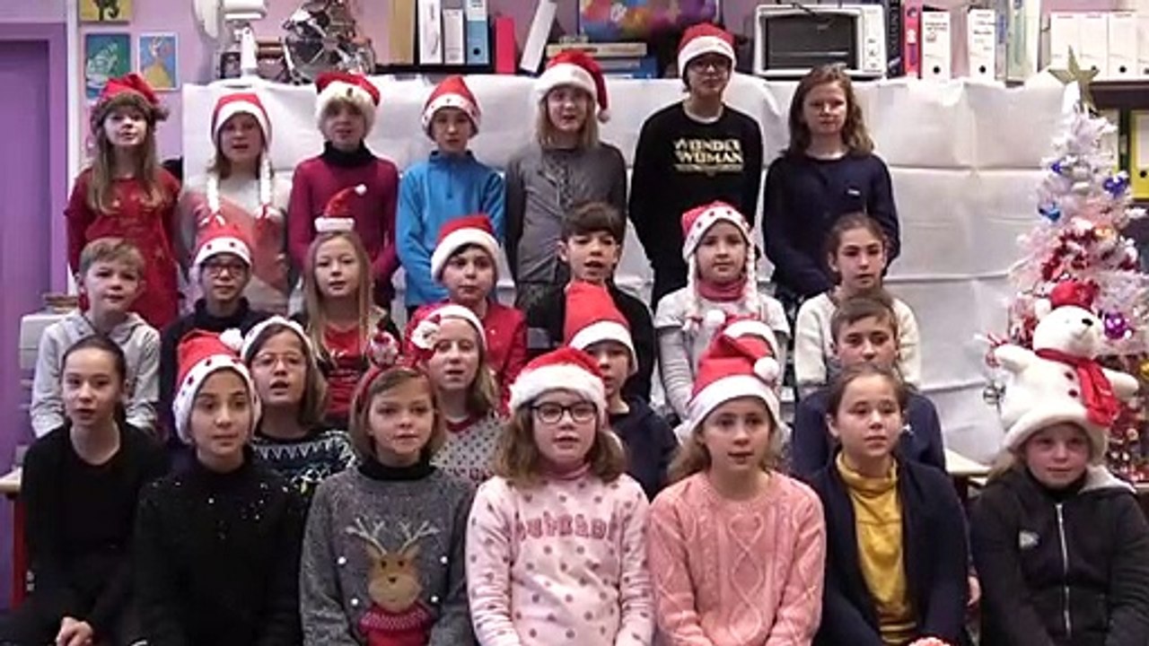 Christmas carol by CM1-CM2