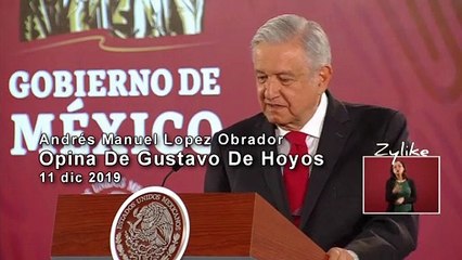 Obrador - Opina De Gustavo De Hoyos