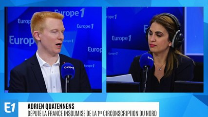 Adrien Quatennens - Europe 1 & CNews mercredi 18 dÃÂ©cembre 2019