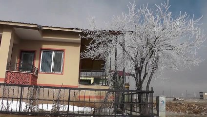 Kırağı kartpostallık görüntüler oluşturdu - TUNCELİ