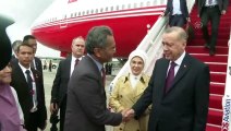 Cumhurbaşkanı Erdoğan, Malezya'da - Havalimanı karşılama - KUALA LUMPUR