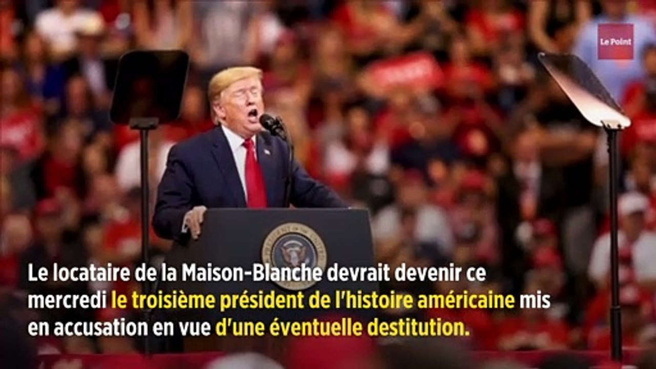 Destitution : Donald Trump face à un vote historique au Congrès