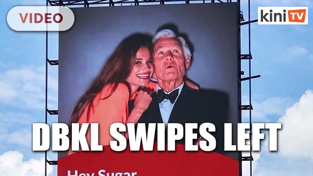 DBKL takes down ‘sugar daddy’ dating site billboard