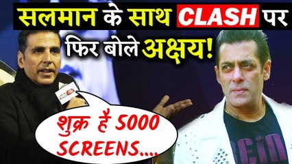 Akshay Kumar Again Reacted On Eid Clash With Salman Khan!