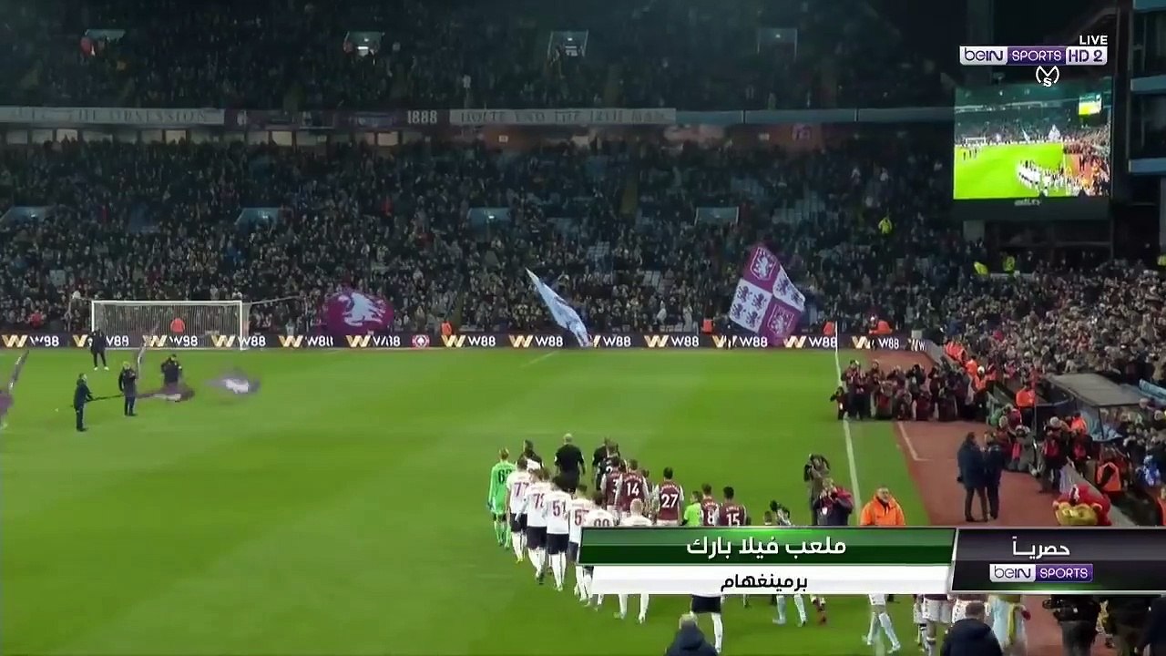 ملخص مباراة أستون فيلا وليفربول 5-0  سقوط الليفر  و تألق ترزجيه  مباراه قوية