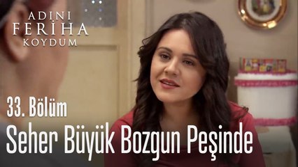 Seher büyük bozgun peşinde - Adını Feriha Koydum 33. Bölüm