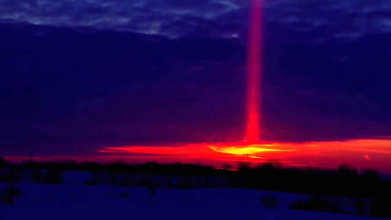 Un mystérieux phénomène photographié dans le ciel de Russie