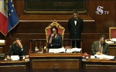 Isabella Rauti sulla questione di fiducia posta dal governo (18.12.19)