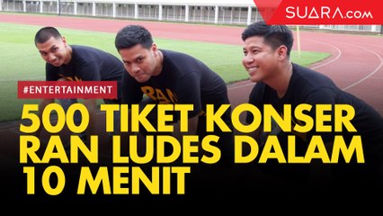 Wow! Cuma dalam 10 Menit, 500 Tiket Konser RAN Ludes Terjual