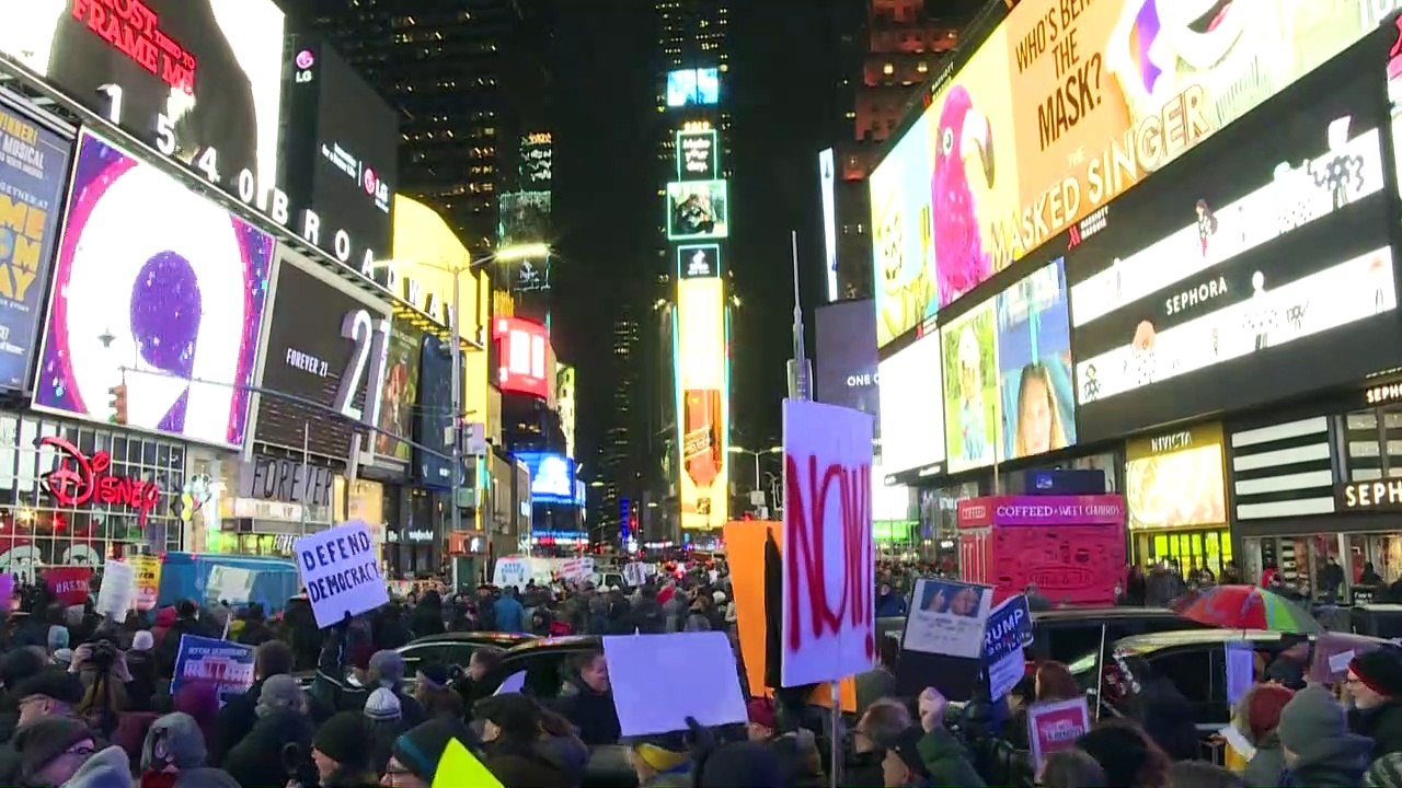 USA: Demos für Impeachment gegen Trump
