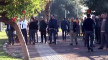 Antalya'da özel banka şubesinde silahlı eylem yapan şahıs adliyeye sevk edildi