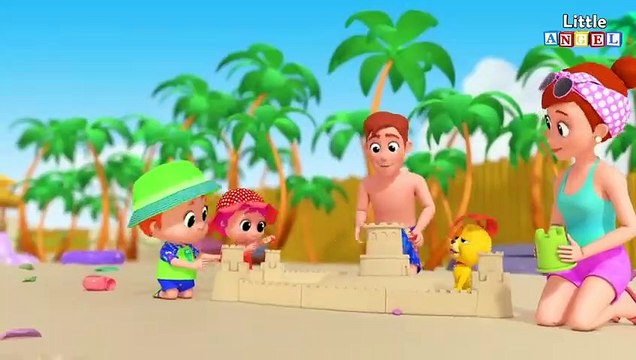 Allons Apprendre À Nager avec Bébé - Comptines pour Bébé | Little Angel Français