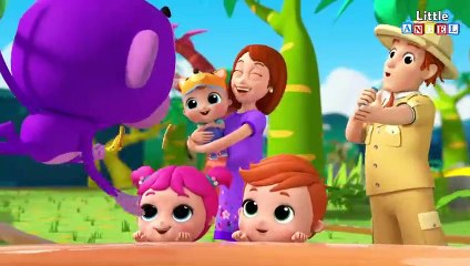 J'apprends les animaux - Comptines pour Bébé | Little Angel Français