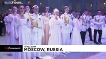 1,500 Russian military students attend Kremlin Cadet Ball