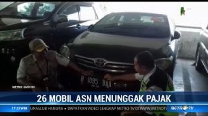 Download Video: 26 Mobil ASN Pemkot Jakut Menunggak Pajak