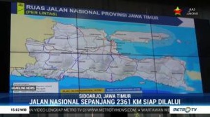 Jalan Nasional Jatim Dipastikan Siap Dilalui Pemudik