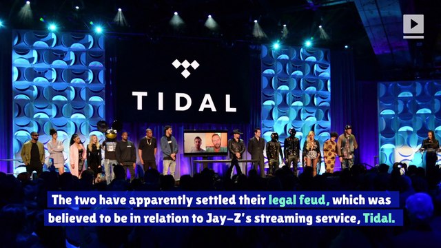 Kanye West and Jay-Z have reportedly settled their legal feud