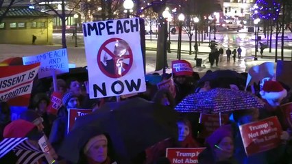 USA: des rassemblements pour demander la destitution de Trump