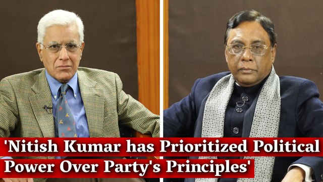 'Nitish Kumar has Prioritized Political Power Over Party's Principles' I The Wire I Karan Thapar