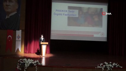 Güvenlik korucularına hizmet içi seminer eğitimi verildi