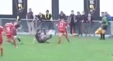 Le MONSTRUEUX Tchic-tchac de Thomas Hecquet face à Issoire