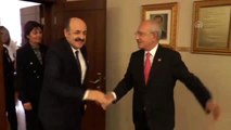 CHP Genel Başkanı Kılıçdaroğlu, YÖK Başkanı Saraç'ı kabul etti