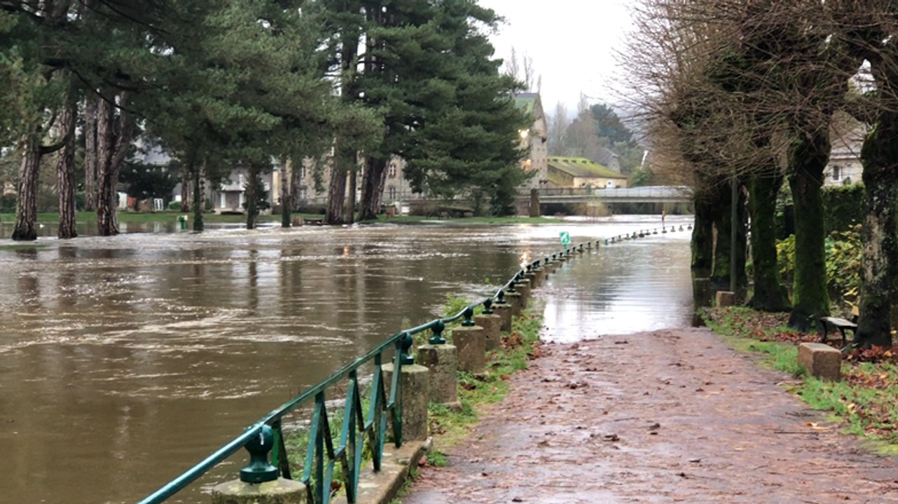 Inondations dans le Morbihan. Malestroit se prépare à la montée des eaux