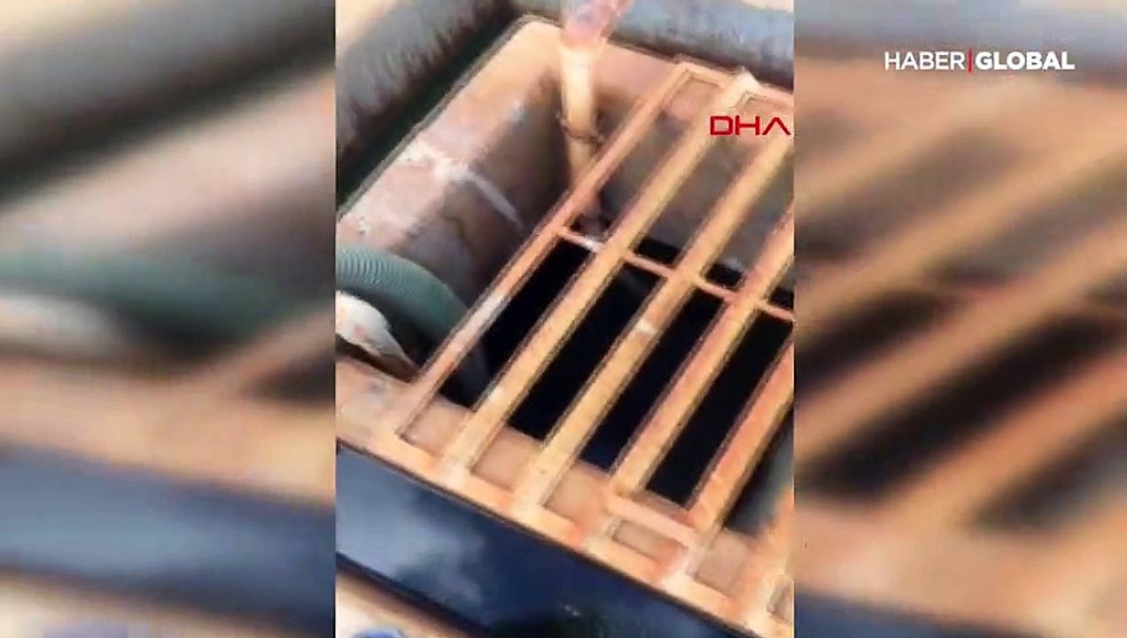 Vidanjör şoförü her şeyi görüntülemiş! İşte Kocaeli'deki skandalın görüntüleri...