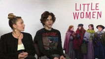 Timothee Chalamet and Saoirse Ronan discuss Christmas