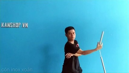 CÔN INOX XOẮN tại #KANSHOP. Lớp dạy côn nhị khúc #KANCLUB nunchaku