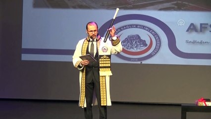 AFSÜ Rektörü Okumuş'tan 'kadına şiddete hayır' - AFYONKARAHİSAR