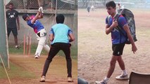 Sara Ali Khan's brother Ibrahim Ali Khan plays cricket in at Juhu; Watch video | FilmiBeat