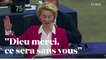 Ursula von der Leyen ironise sur le départ des Brexiters du Parlement européen