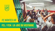 Vidéo 360° : la joie du vestiaire des U18 en Coupe Gambardella