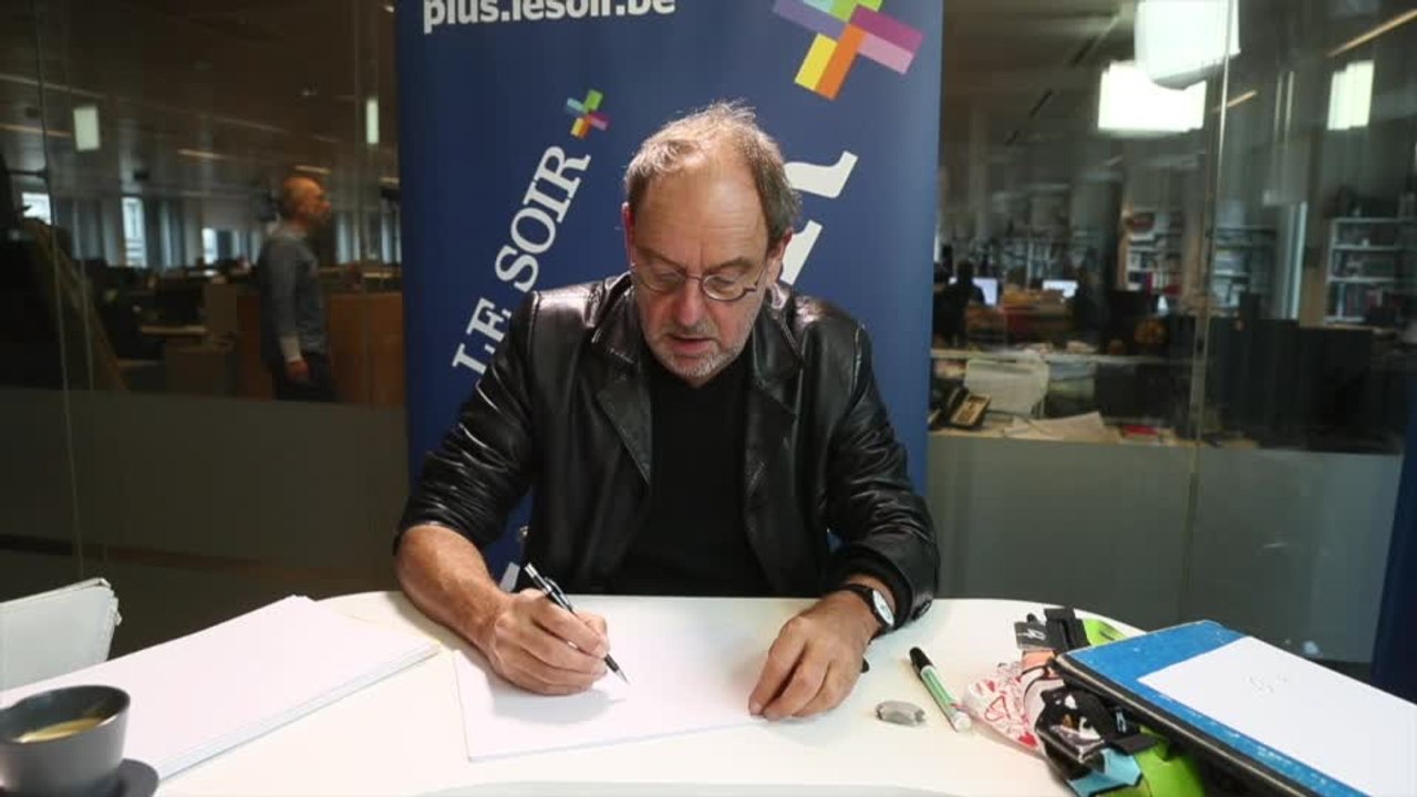 Interview dessinée de Pierre Kroll