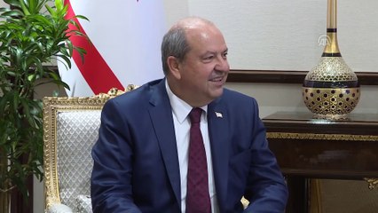 Cumhurbaşkanı Yardımcısı Oktay, KKTC Başbakanı Tatar'ı kabul etti - ANKARA