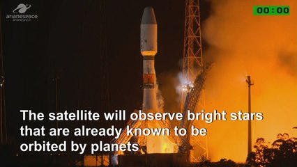 Europe's exoplanet hunter blasts off from Earth