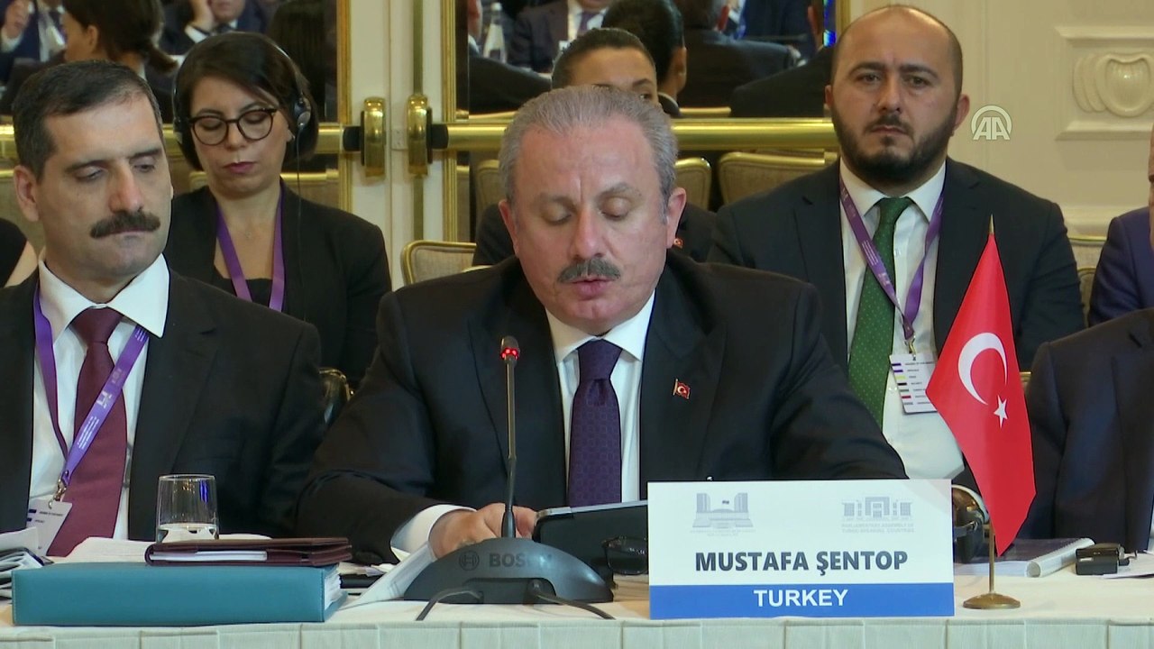 TBMM Başkanı Şentop: 'FETÖ, PKK ve PYD terör örgütleriyle mücadelenin ülkemizin en öncelikli milli güvenlik meselesi olduğunu ifade etmeliyim'- BAKÜ