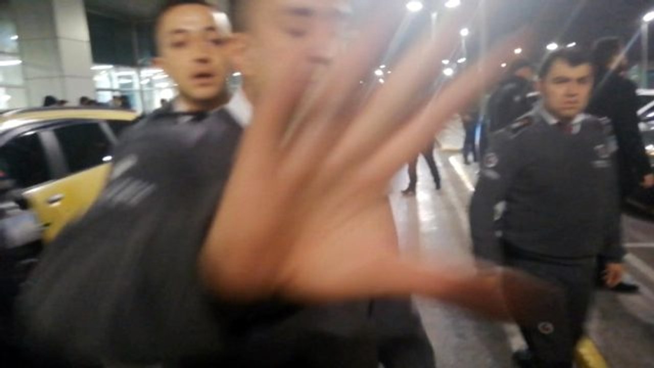 Gazeteciye saldıran güvenlik görevlisi hakkında soruşturma başlatıldı