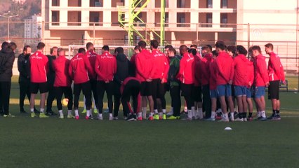 Çaykur Rizespor'da BTC Turk Yeni Malatyaspor maçı hazırlıkları - RİZE