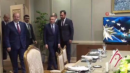 Cumhurbaşkanı Yardımcısı Oktay, KKTC Başbakanı Tatar ile görüştü