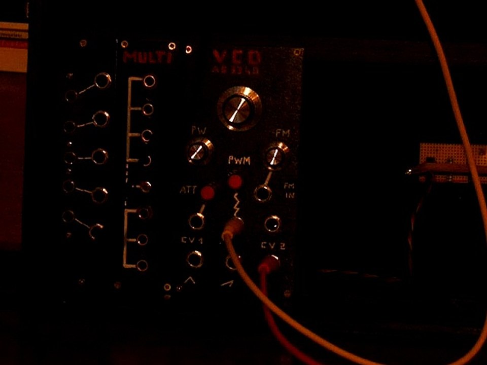 SYNTHETISEUR MODULAIRE DIY - VCO AS3340