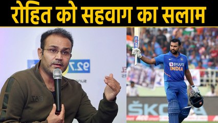 India vs West Indies, 2nd ODI: Virendra Sehwag Salutes Rohit Sharma for his epic Knock| वनइंडिया