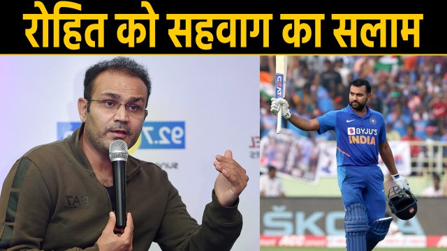 India vs West Indies, 2nd ODI: Virendra Sehwag Salutes Rohit Sharma for his epic Knock| वनइंडिया