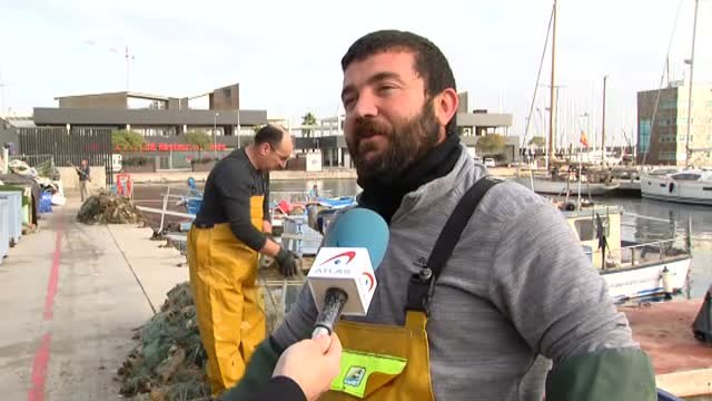 Un mar de plásticos en Badalona